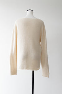 【NOWNS】Raccoon wool fox wholegarment knit