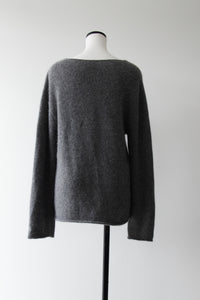 【NOWNS】Raccoon wool fox wholegarment knit