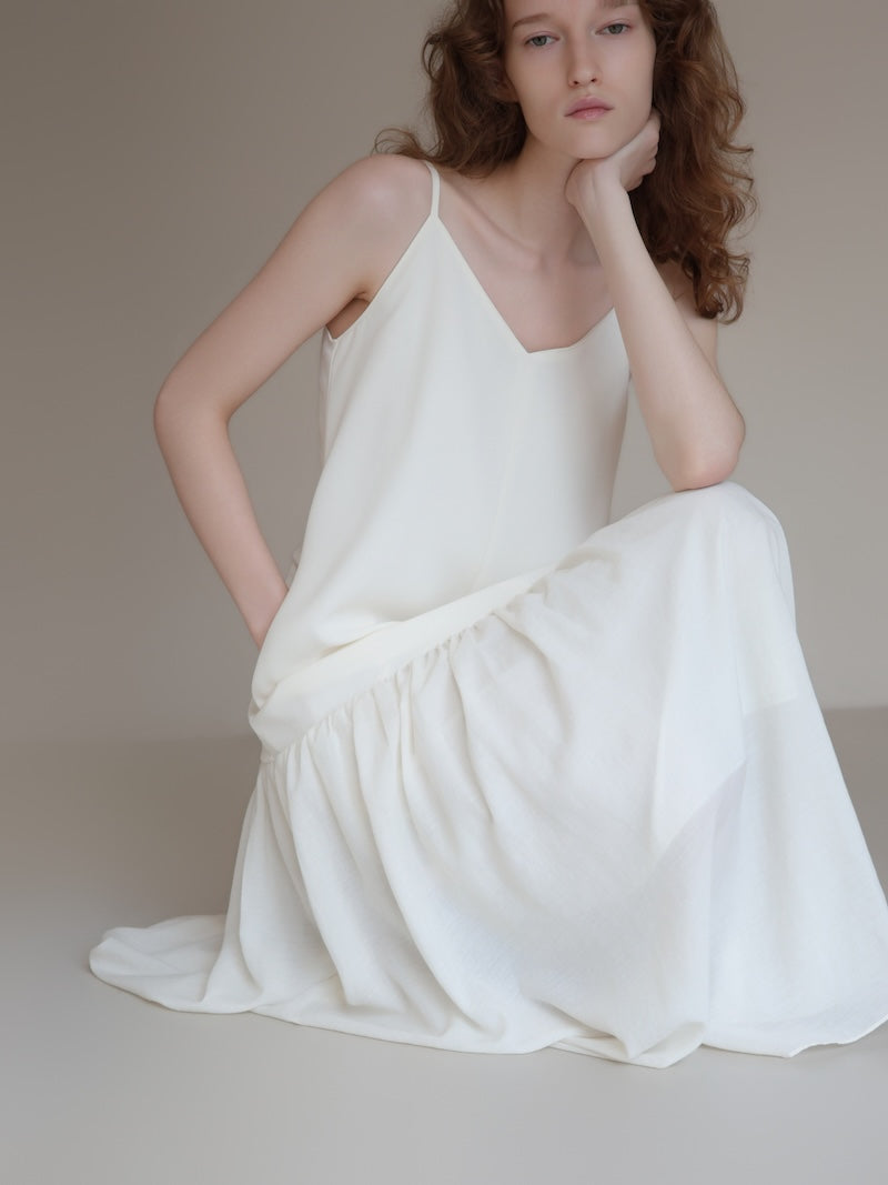 【NOWNS】Nadine | Tiered cami dress