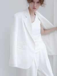 【NOWNS】Lou | Single-breasted tailored jacket