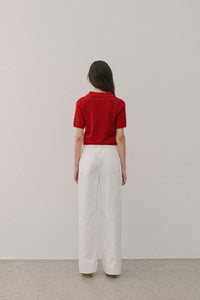 【ELBORN】Darby Silk Collar Knit