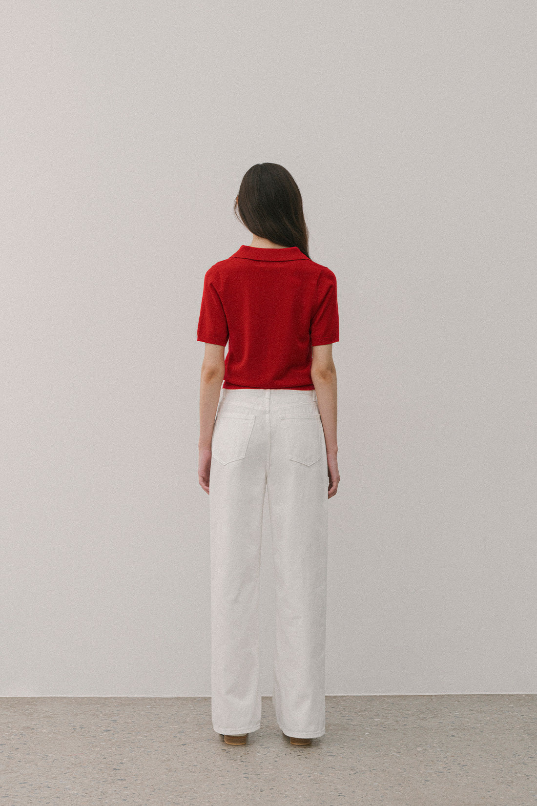 【ELBORN】Darby Silk Collar Knit