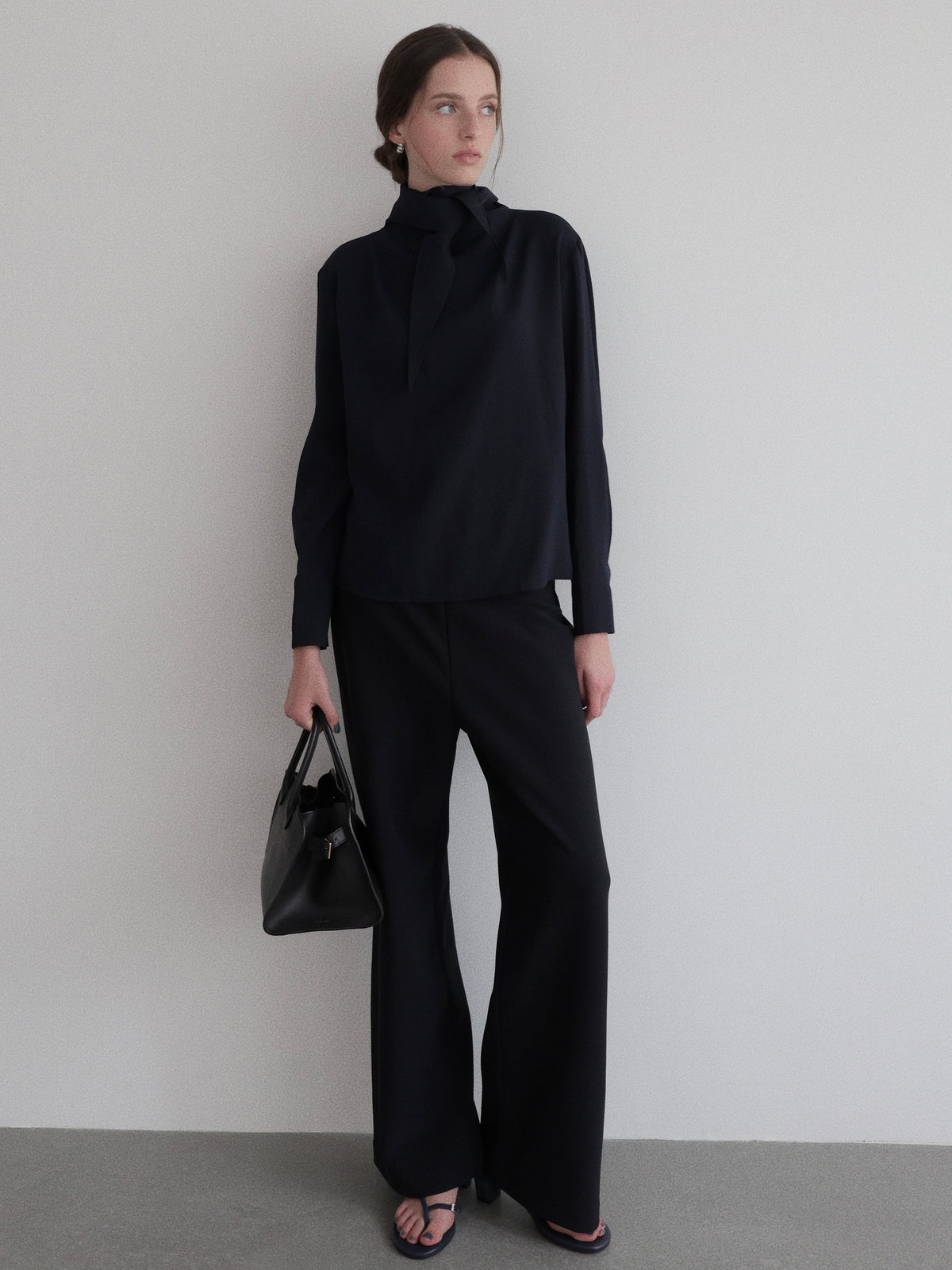 【NOWNS】Emma | Tie blouse