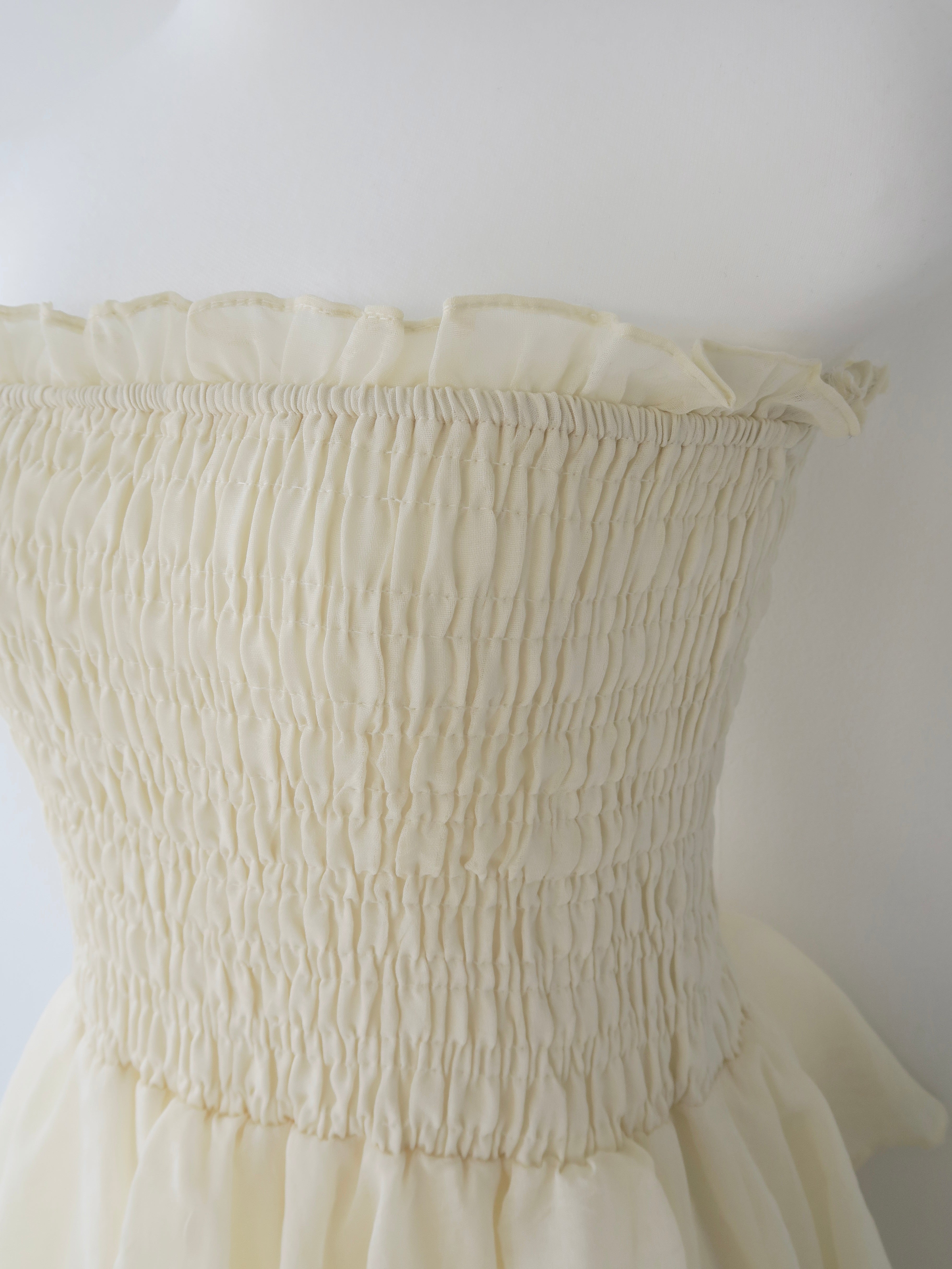 célon】frilly tiered dress – THETOVE