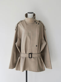 [AMOMMA] ISABELLA SHORT TRENCH COAT