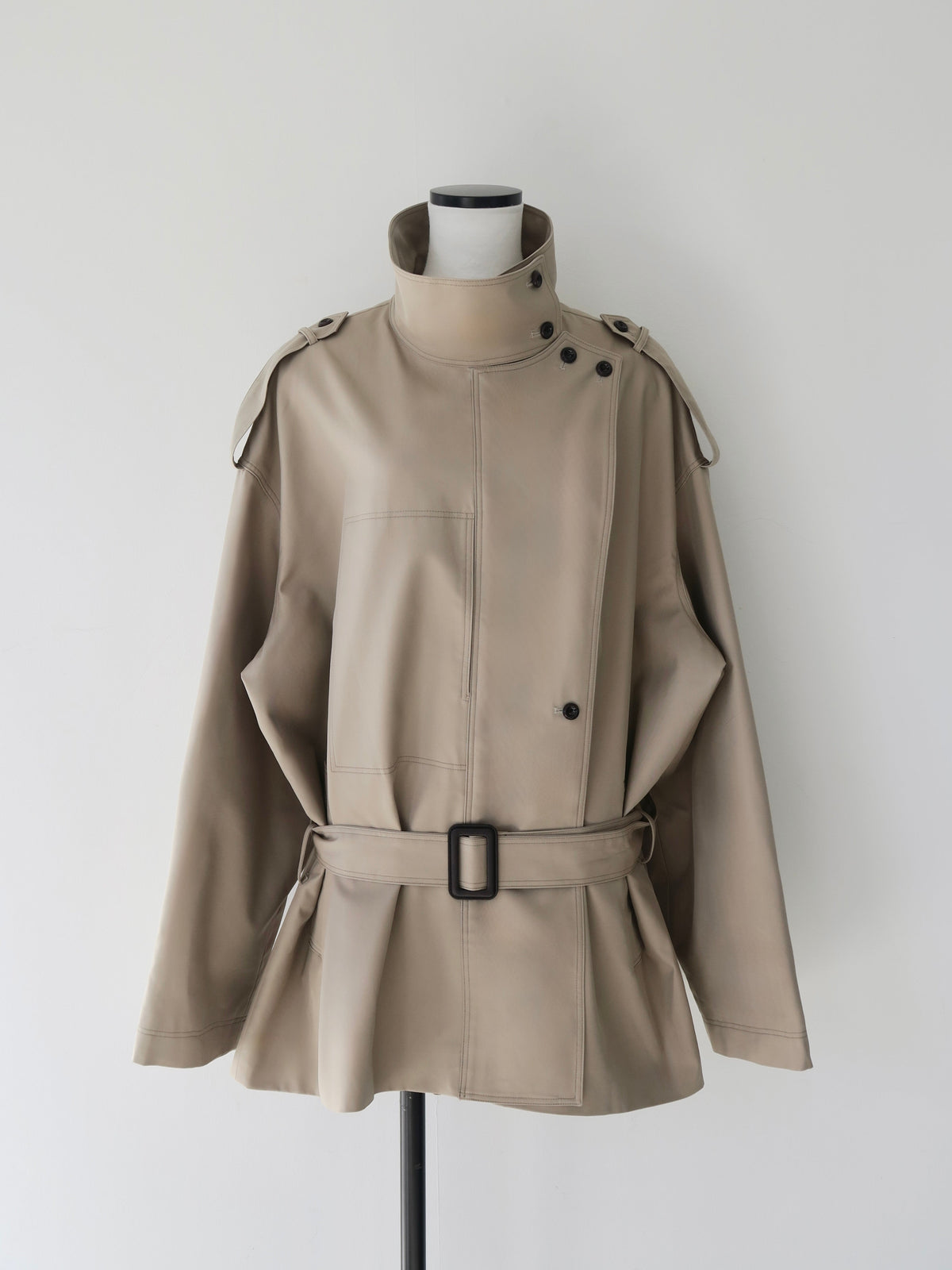 [AMOMMA] ISABELLA SHORT TRENCH COAT