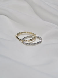 [ SAMPLE SALE ] slim sparkle ring