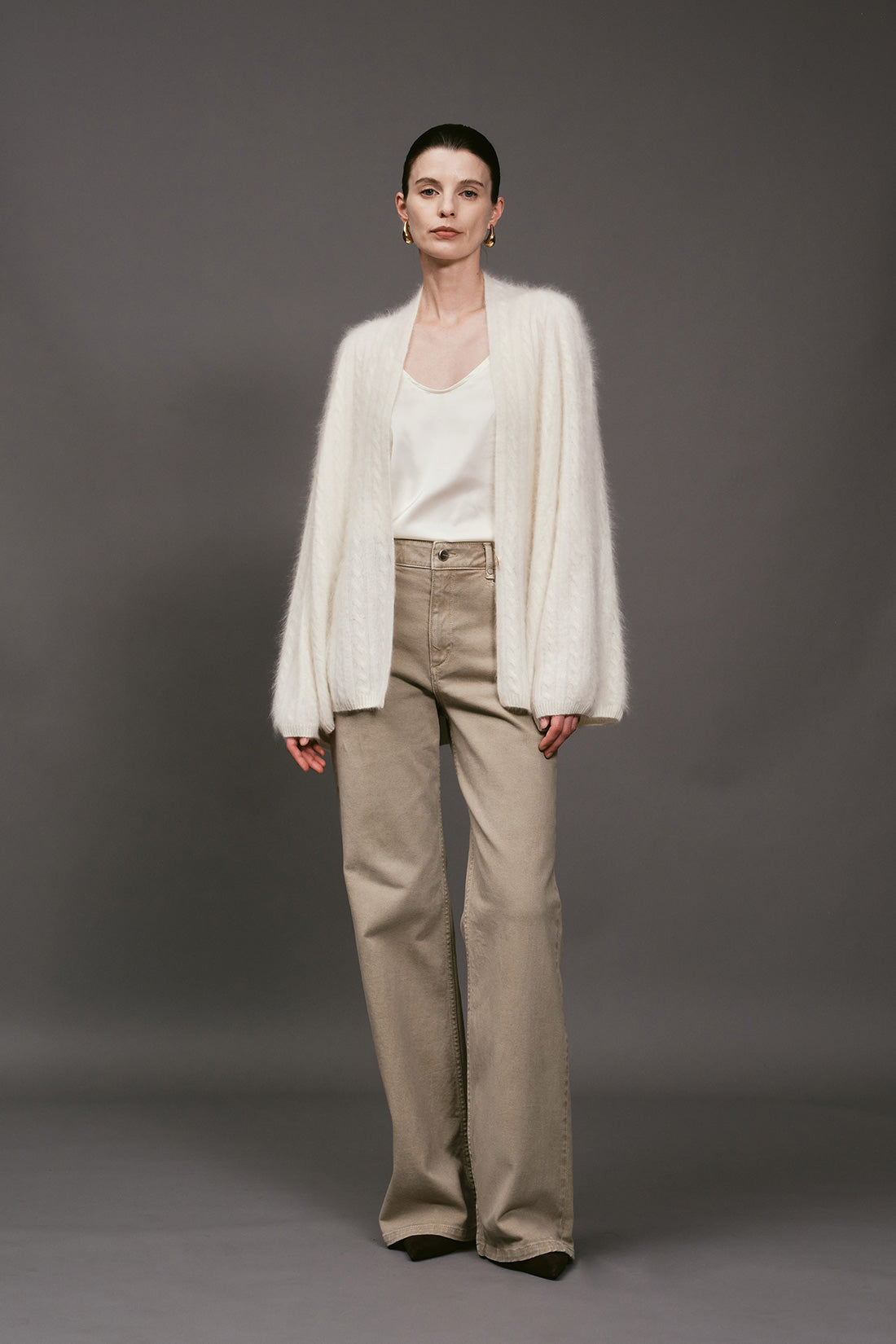 【ELBORN】Nora Cashmere Knit Cardigan