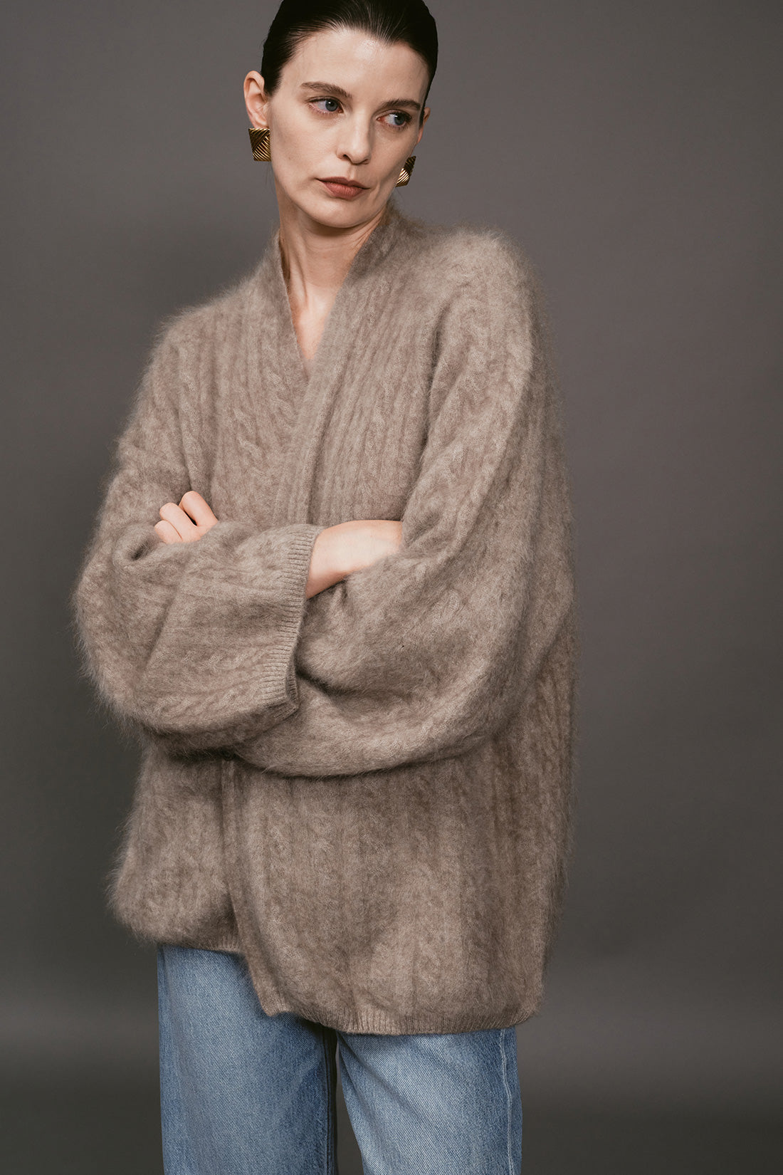 【ELBORN】Nora Cashmere Knit Cardigan