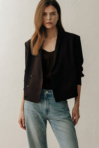 【ELBORN】Leo Double Button Shirt jacket