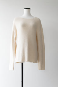 【NOWNS】Raccoon wool fox wholegarment knit