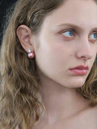 [ SAMPLE SALE ] pink pearl pierce