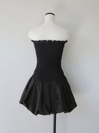 【SAMPLE SALE / célon】volume flare mini dress
