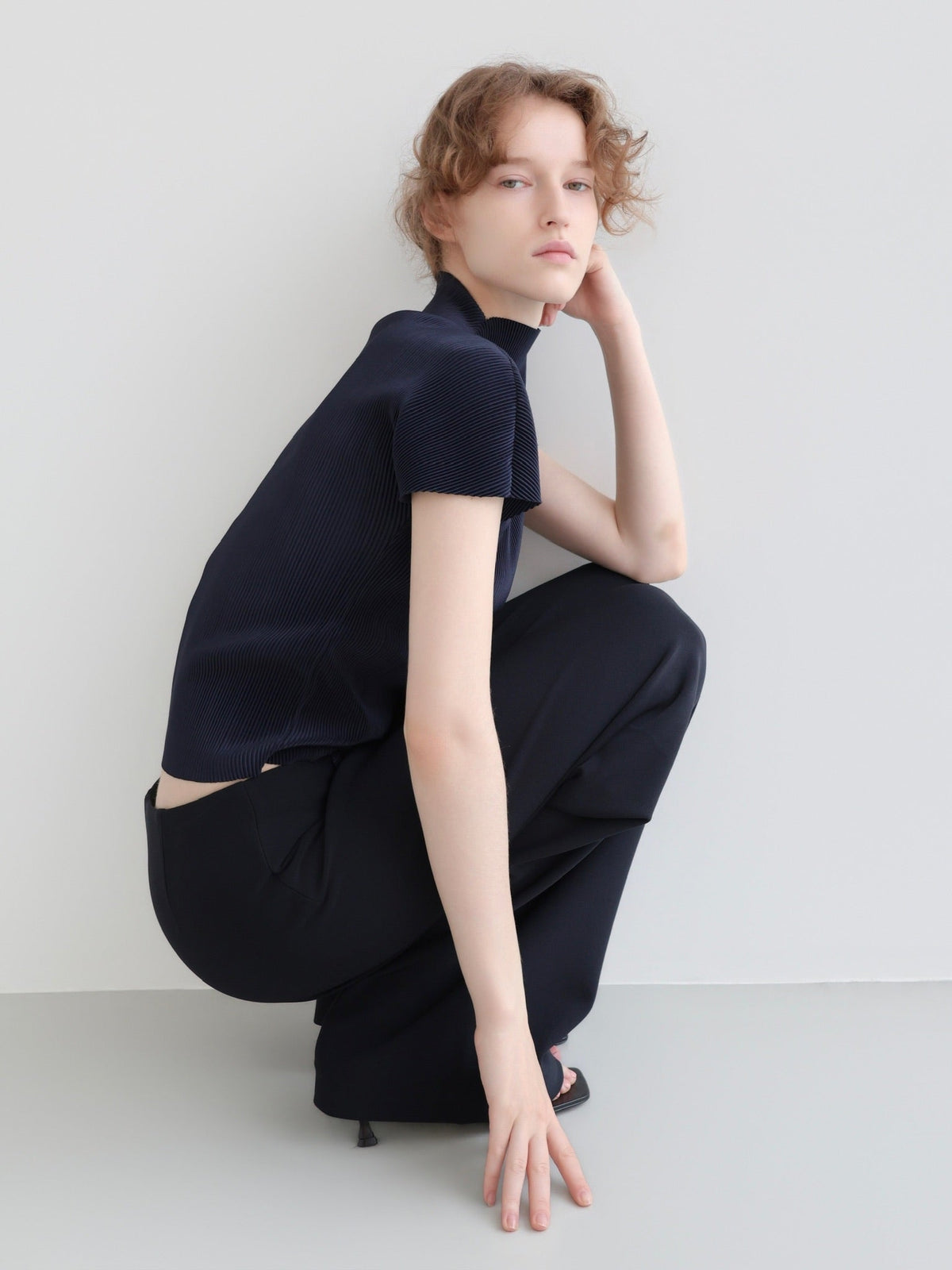 【NOWNS】Seine | Pleats tops