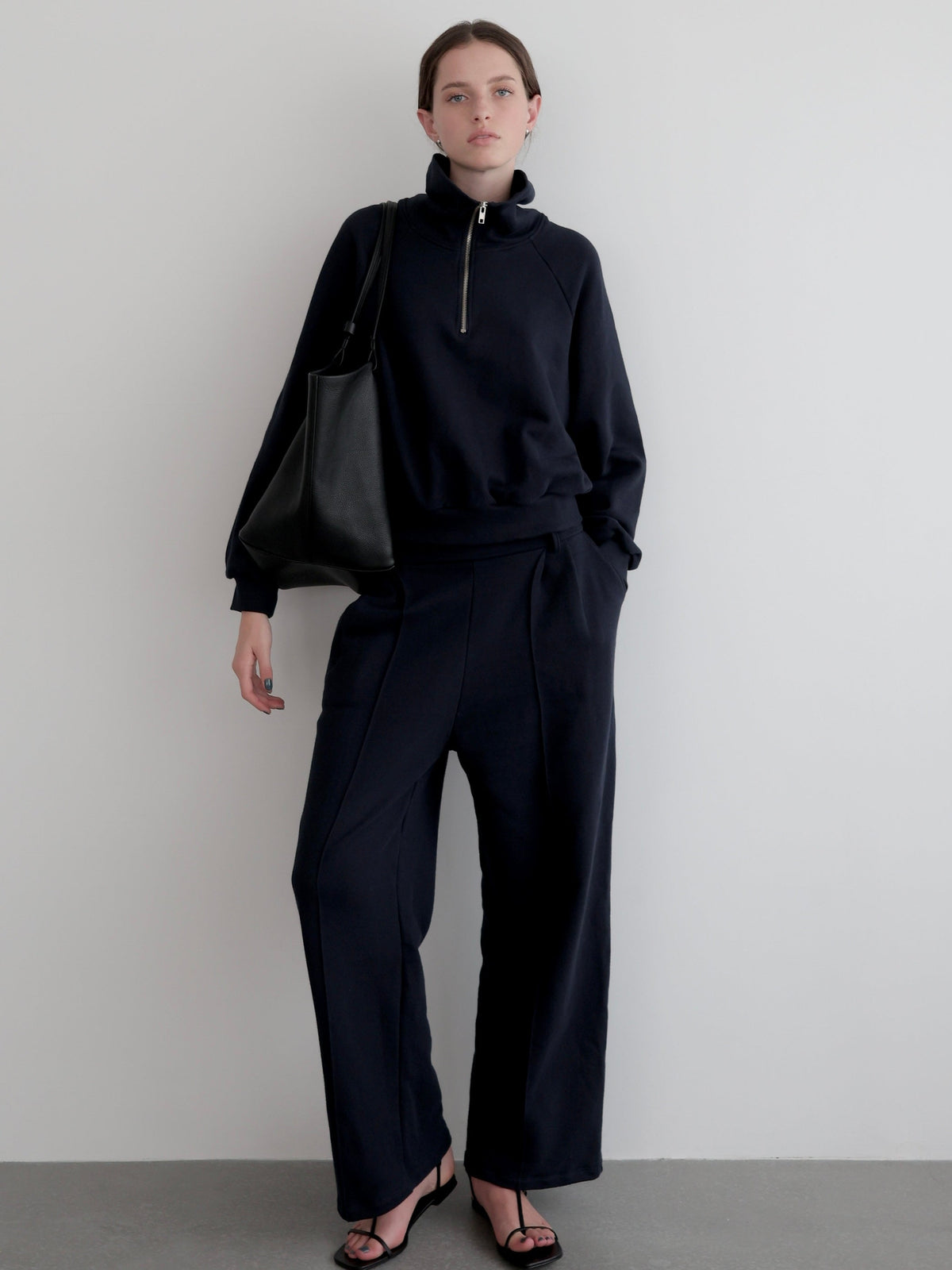 【NOWNS】Louis | Sweat zip tops