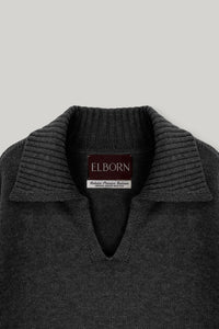 【ELBORN】Vaerin Wool Cashmere Collar Knit