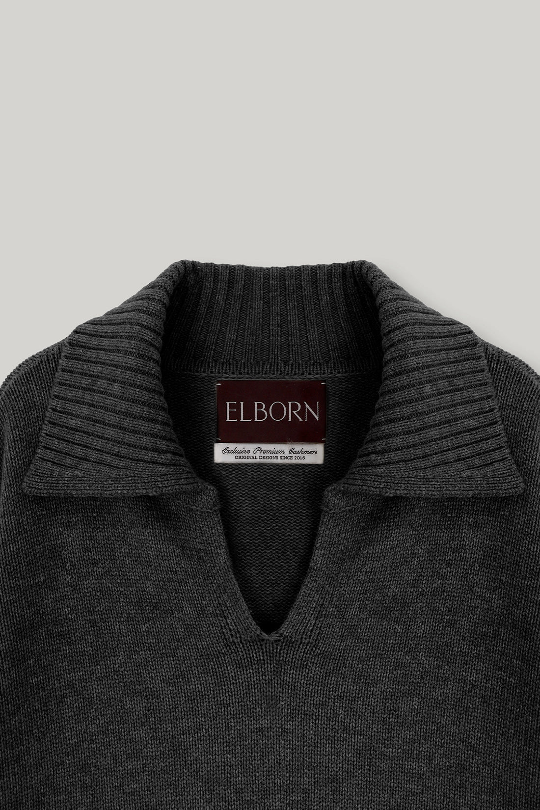 【ELBORN】Vaerin Wool Cashmere Collar Knit