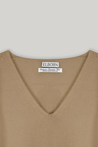 【ELBORN】Rona Wool V-neck Knit Top
