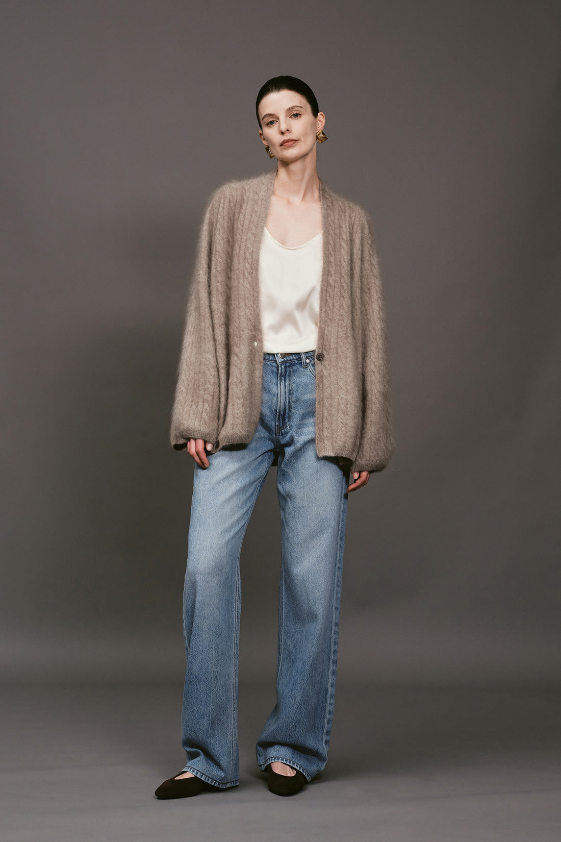 【ELBORN】Nora Cashmere Knit Cardigan