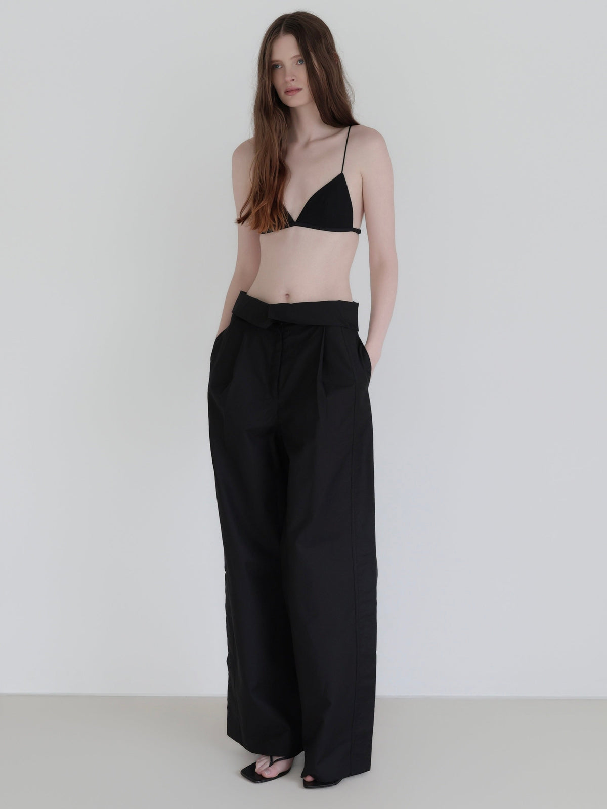 [NOWNS] Claire | Belt pants