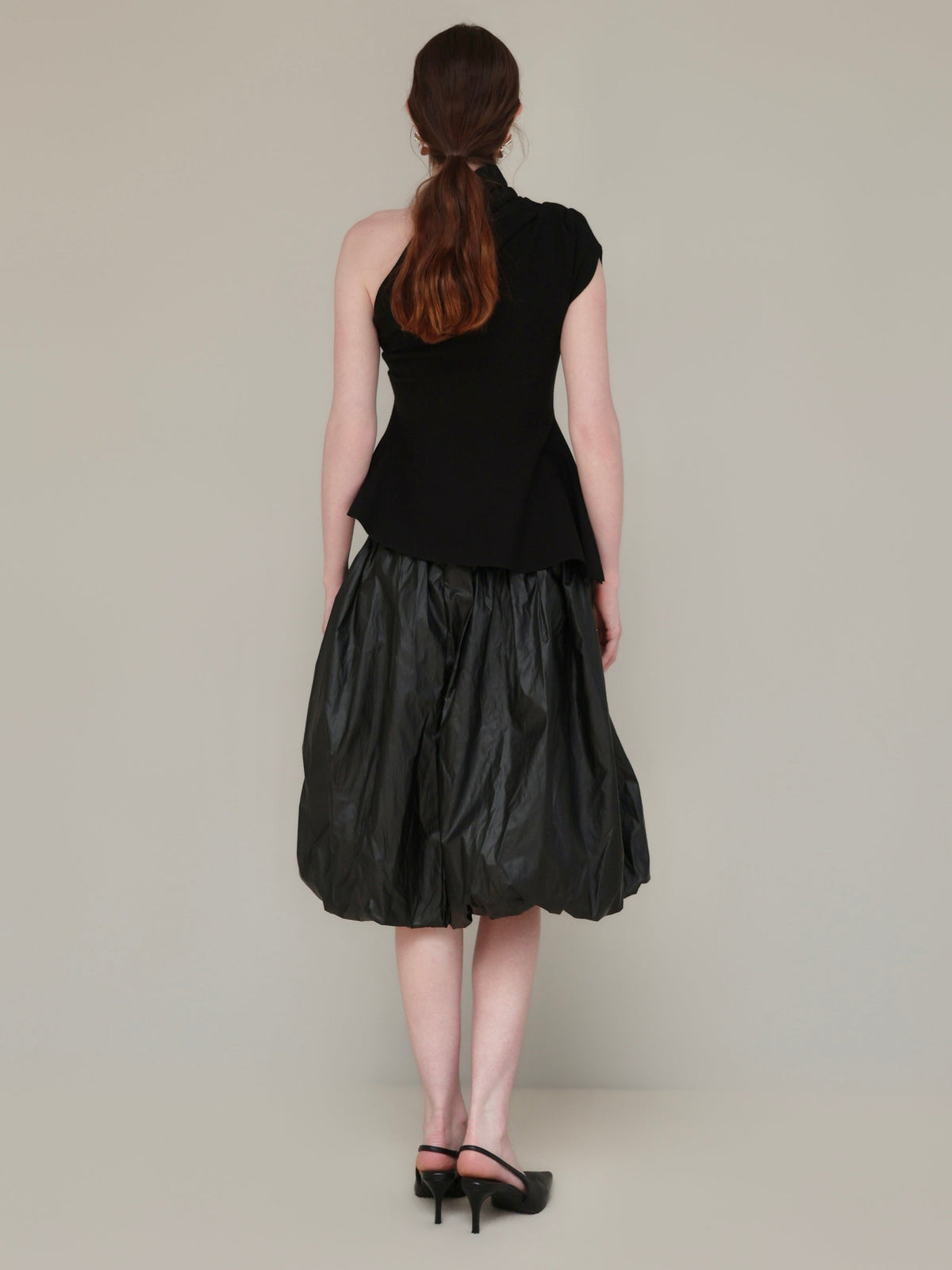 SHIMMER BALLOON SKIRT