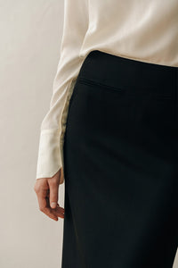 【ELBORN】Elize Wool long Skirt