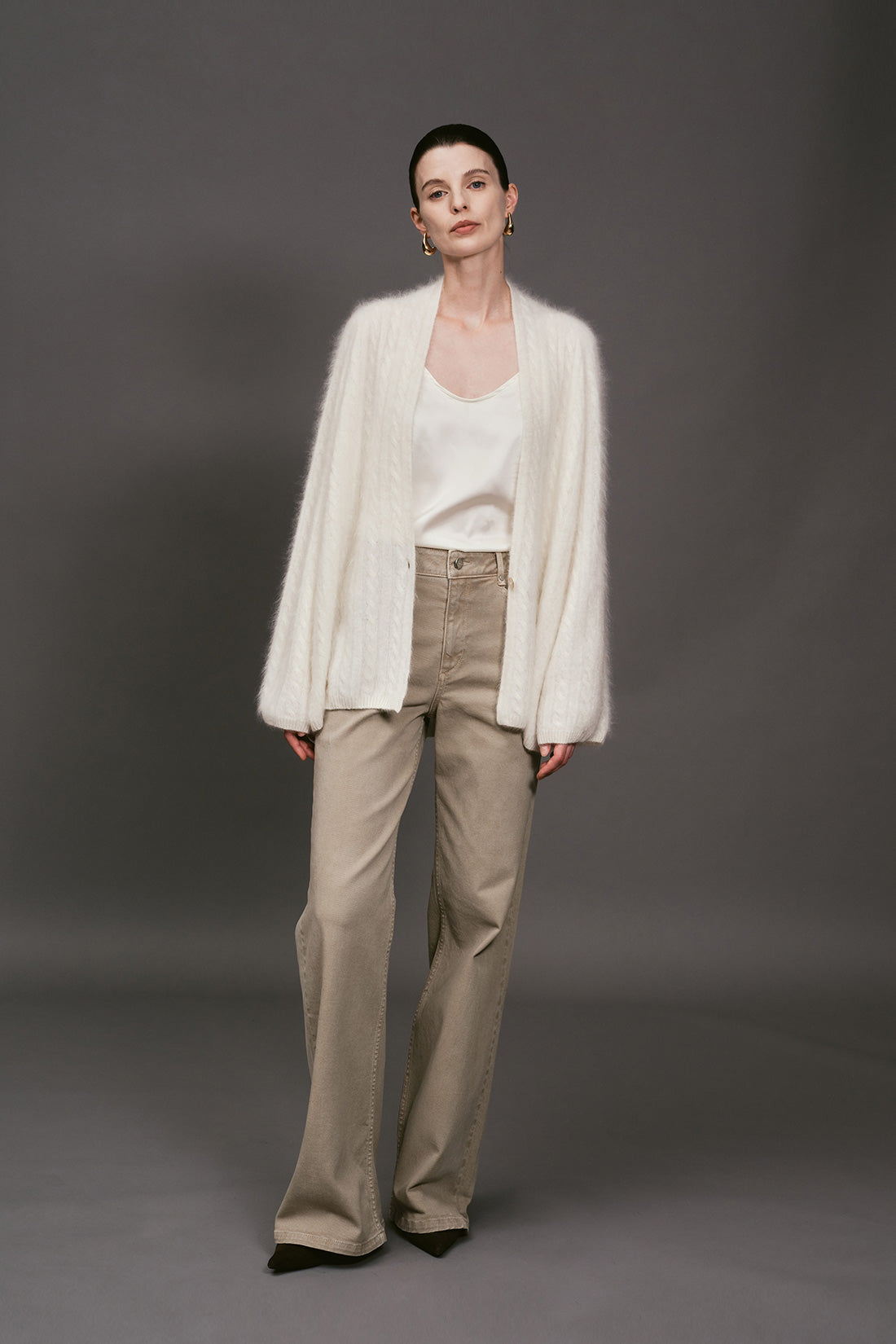 【ELBORN】Nora Cashmere Knit Cardigan