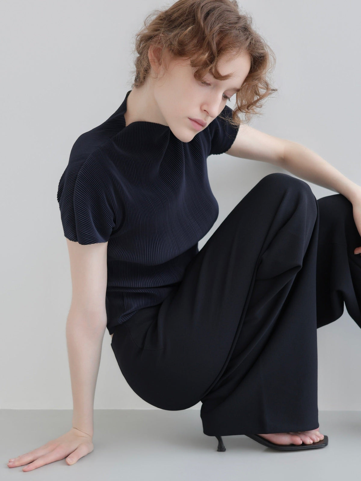 【NOWNS】Seine | Pleats tops