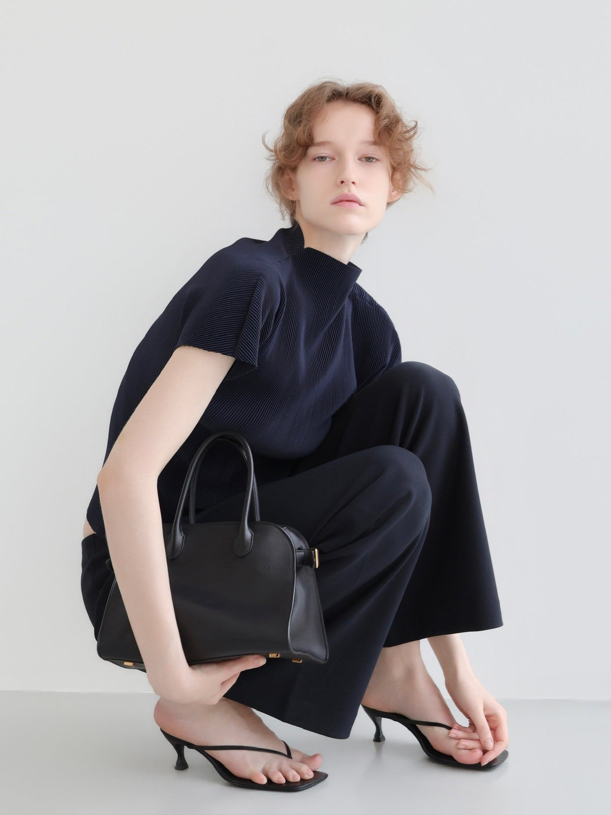 【NOWNS】Seine | Pleats tops