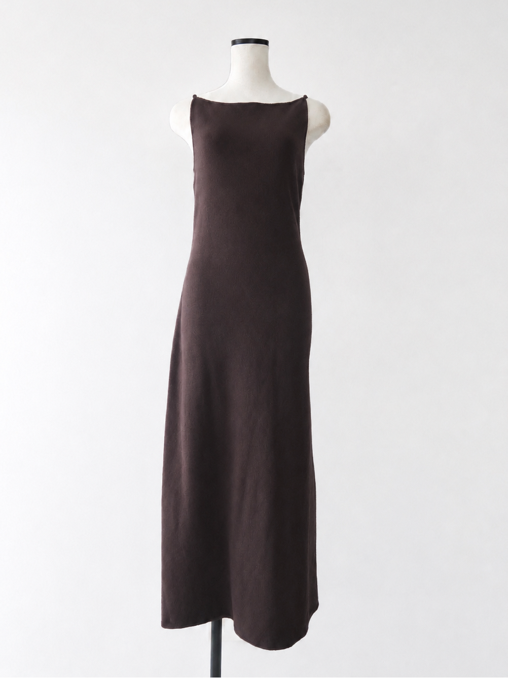 wool boat neck knit dress