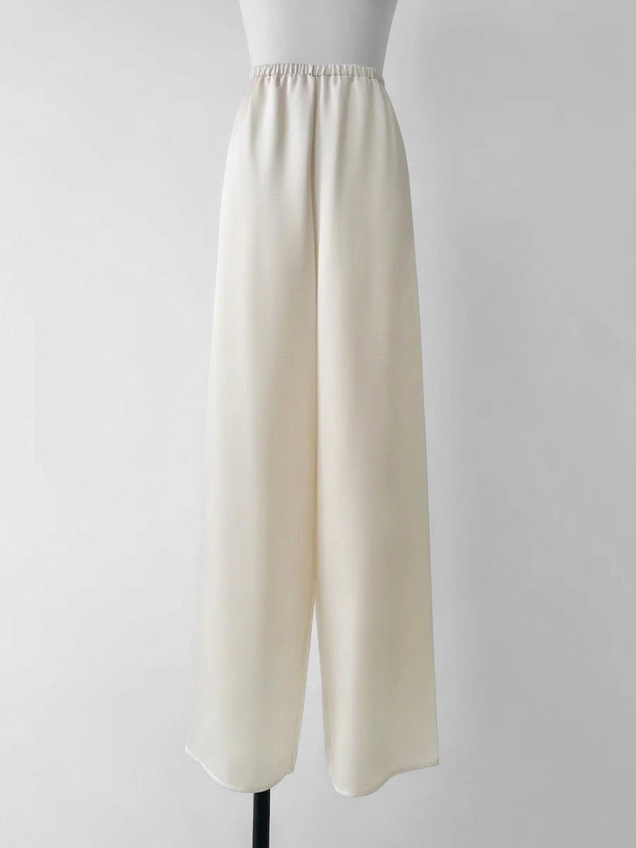 【NOWNS】Lulà | Satin sleek pants