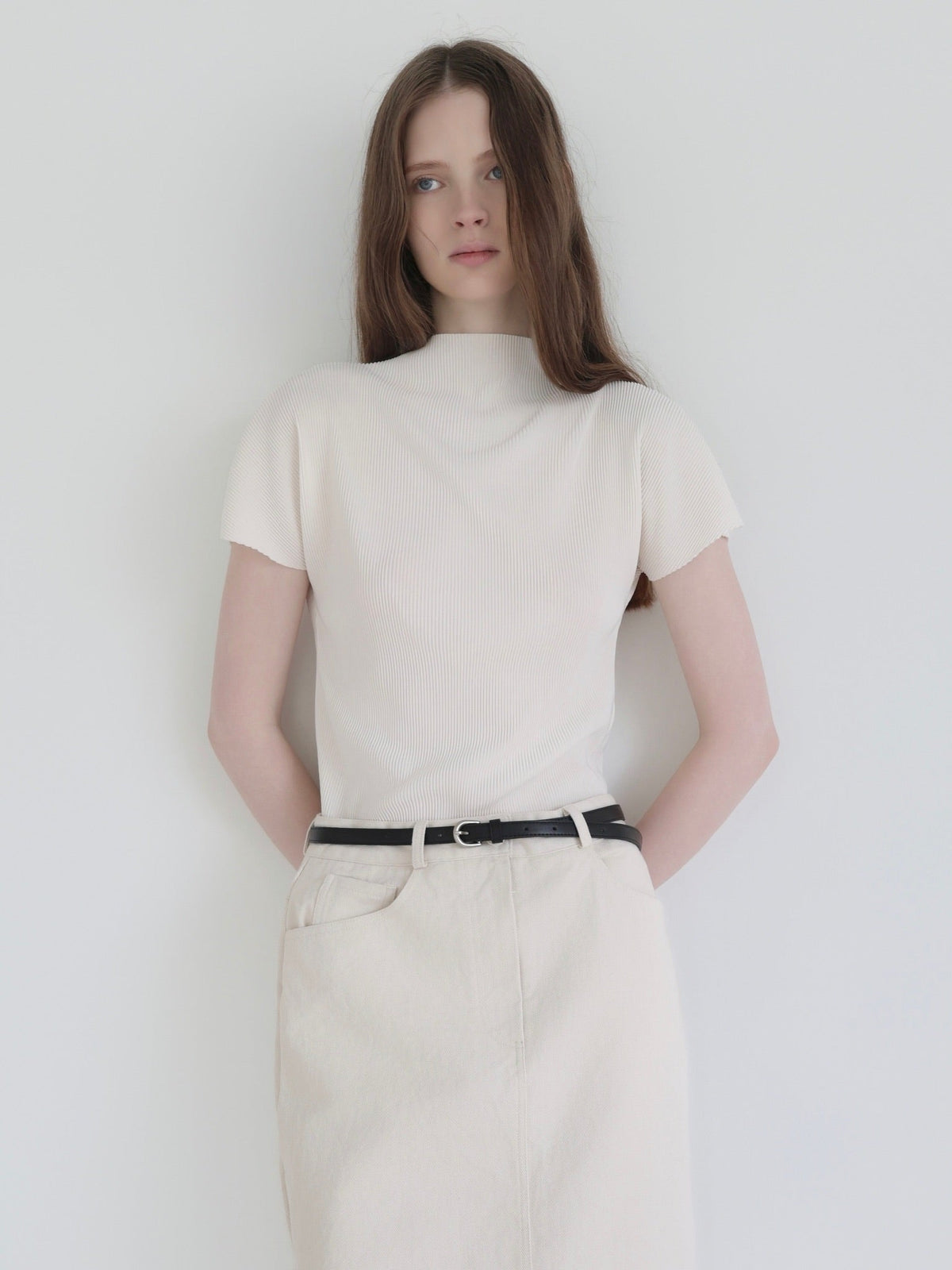 【NOWNS】Seine | Pleats tops