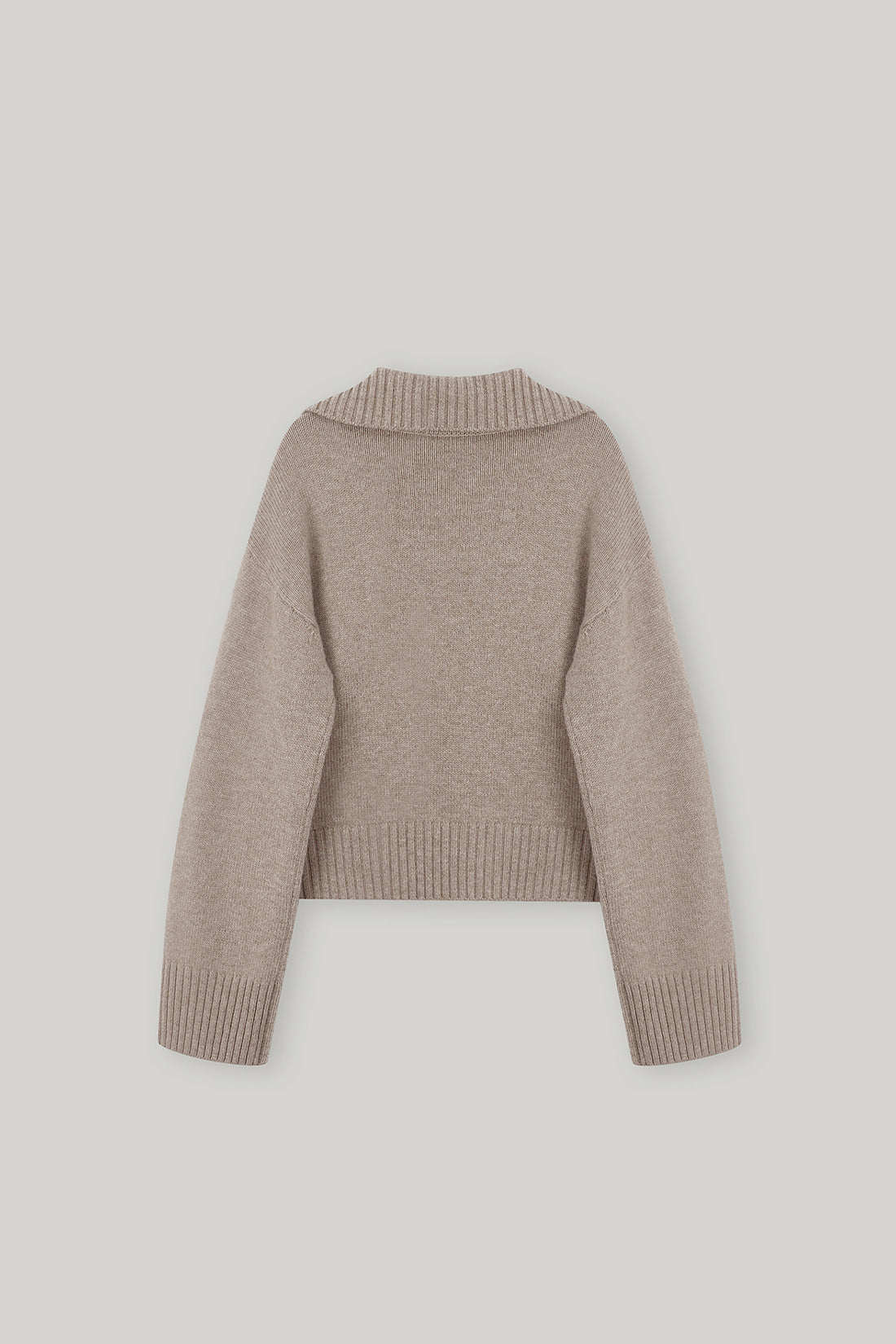 【ELBORN】Vaerin Wool Cashmere Collar Knit
