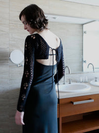 openwork knit bolero
