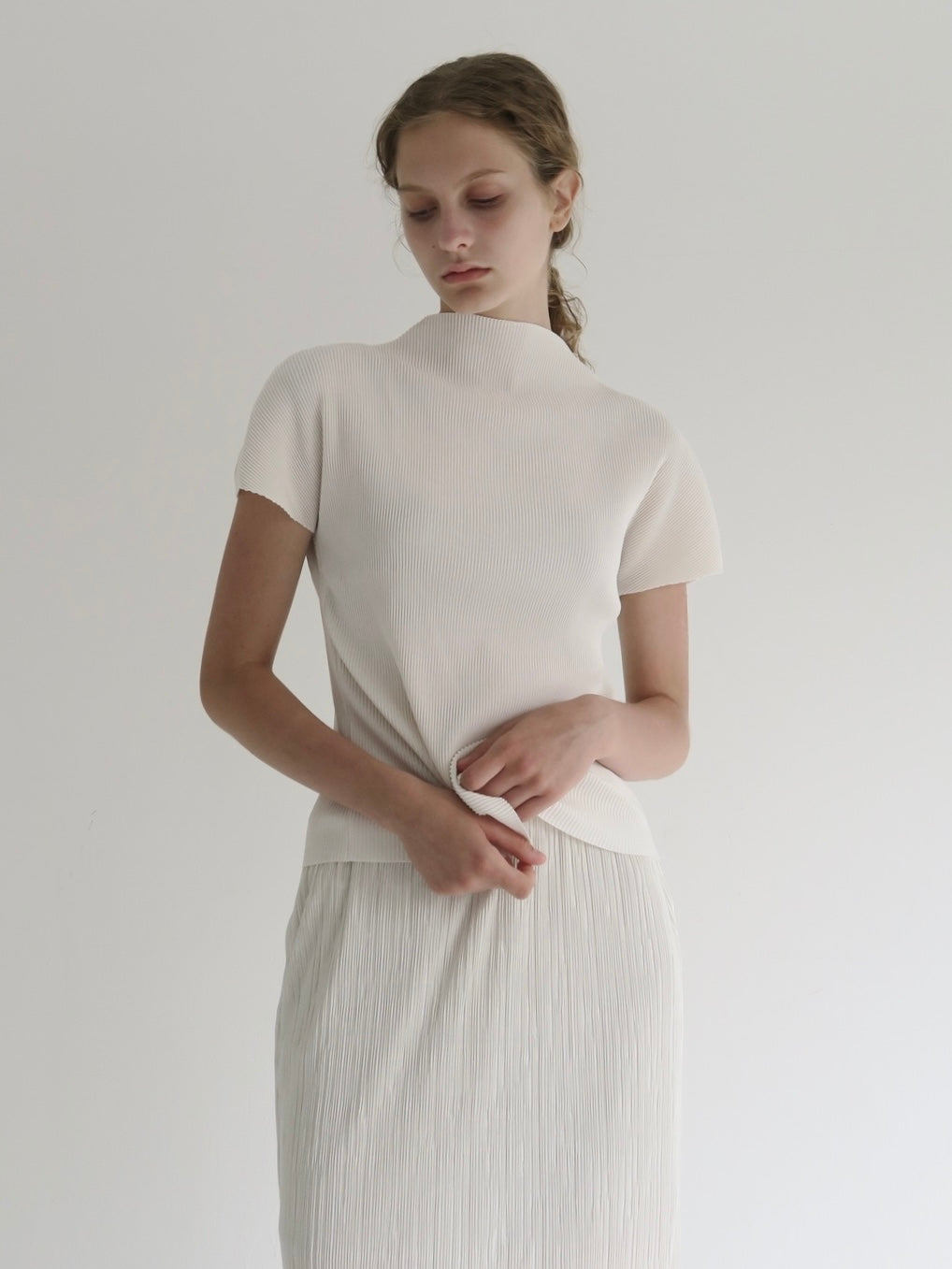 【NOWNS】Seine | Pleats tops