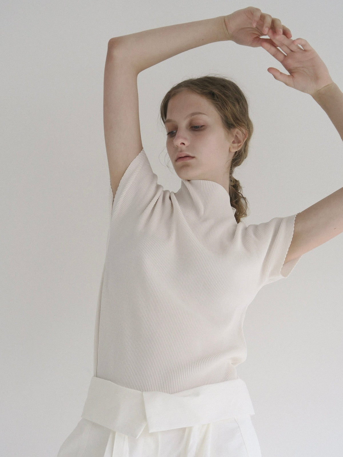 【NOWNS】Seine | Pleats tops