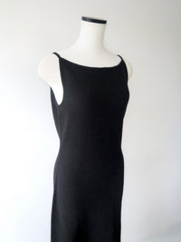 wool boat neck knit dress
