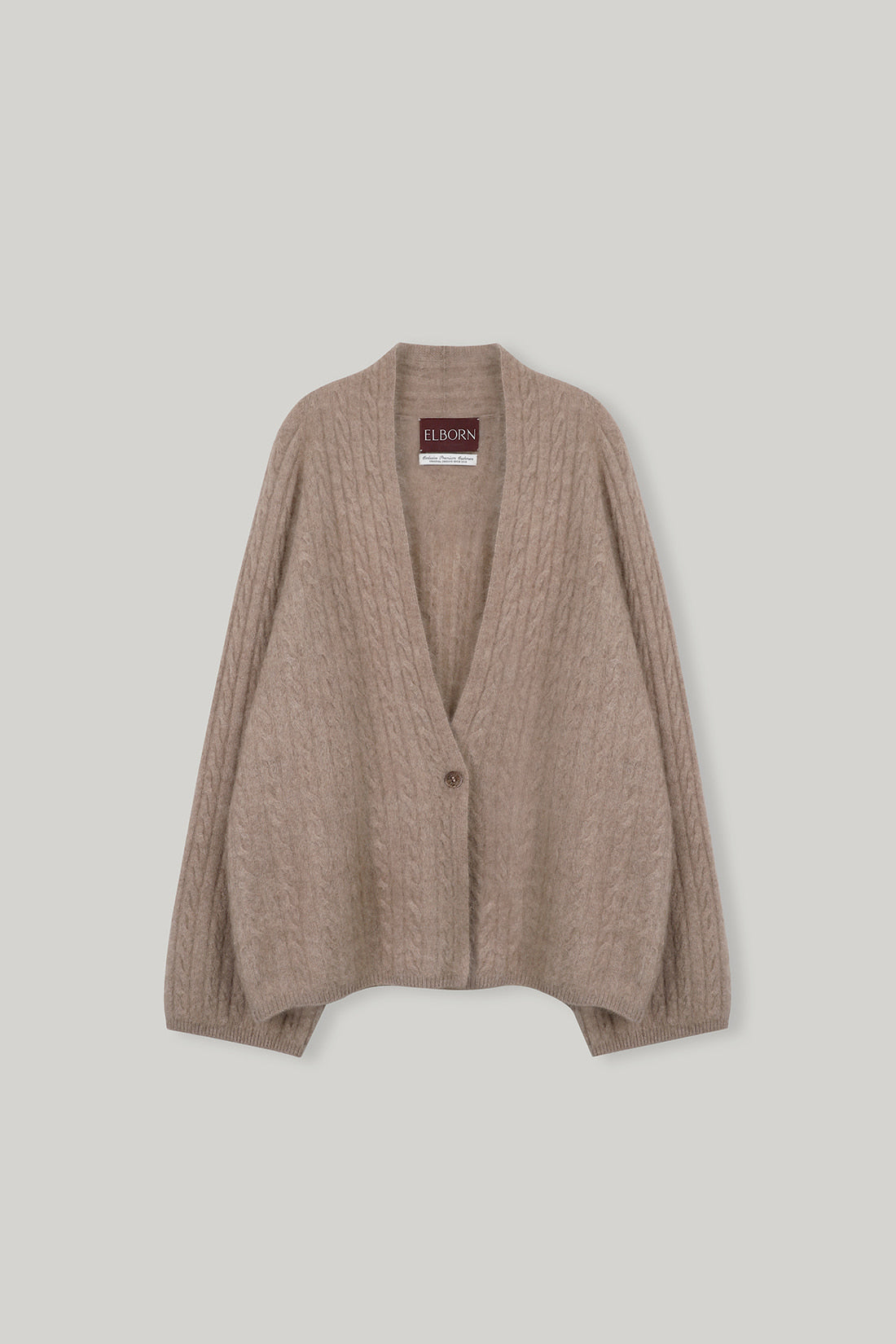 【ELBORN】Nora Cashmere Knit Cardigan