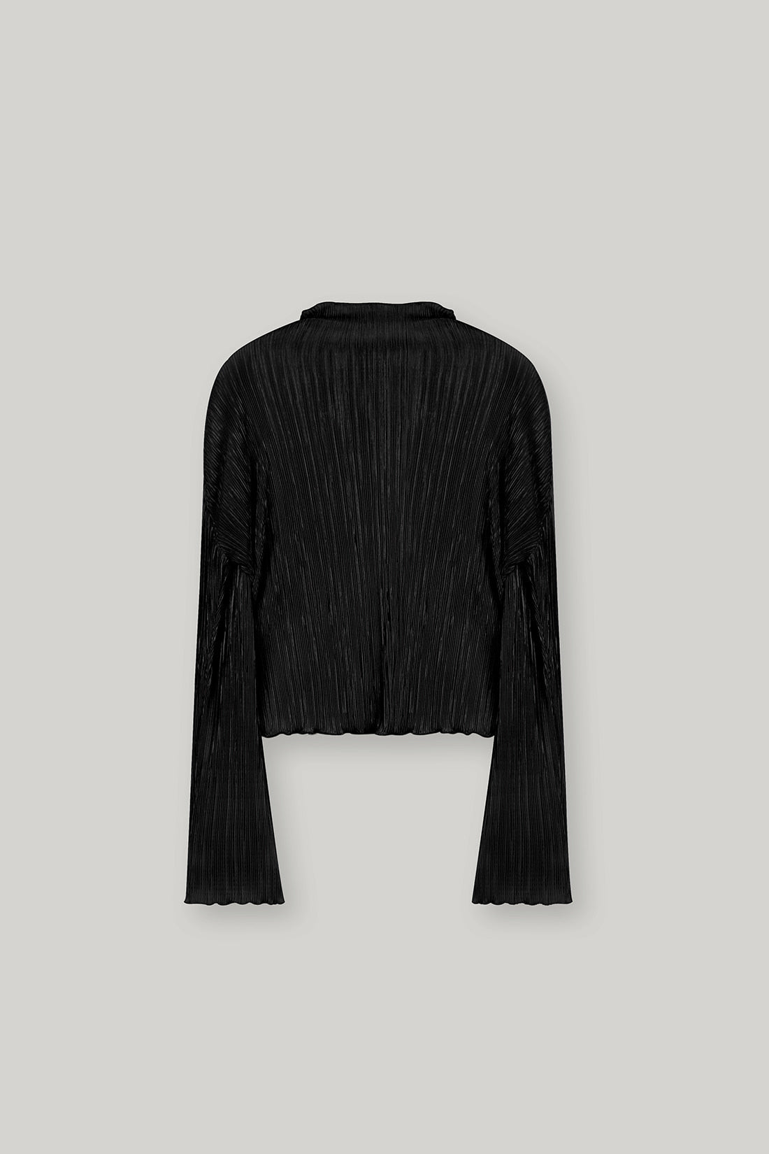 【ELBORN】Melissa High-neck Pleats Top