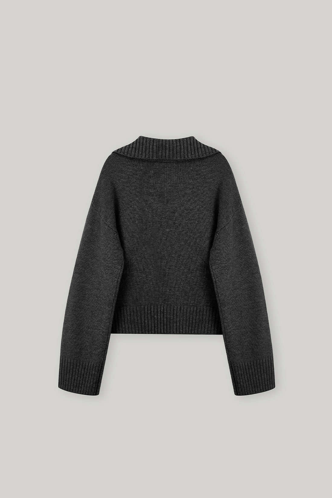 【ELBORN】Vaerin Wool Cashmere Collar Knit