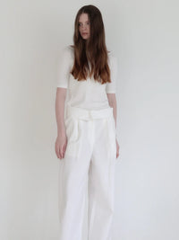 [NOWNS] Claire | Belt pants