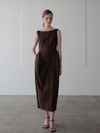 Allure Silhouette Slinky Maxi Dress