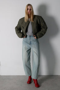 【SAMPLE SALE / AMOMMA】PADDED MA-1 JACKET