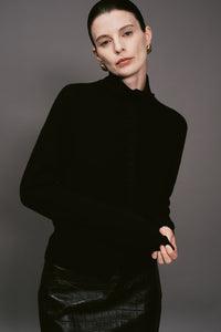 【ELBORN】Maeve Wool Cashmere Knit Cardigan