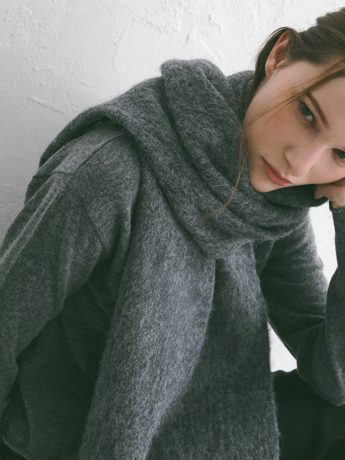 【célon】wool cozy muffler