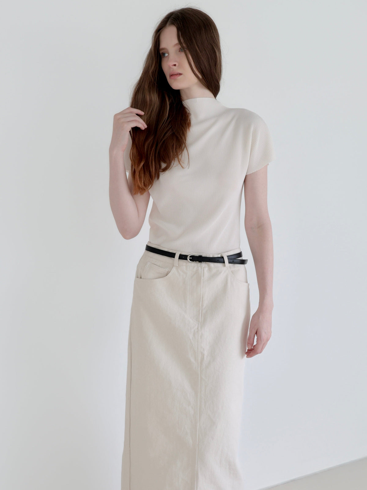 【NOWNS】Seine | Pleats tops