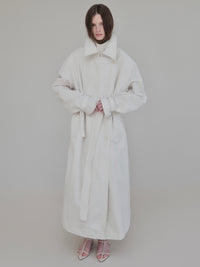【AMOMMA】DOUBLE COLLAR TRENCH COAT