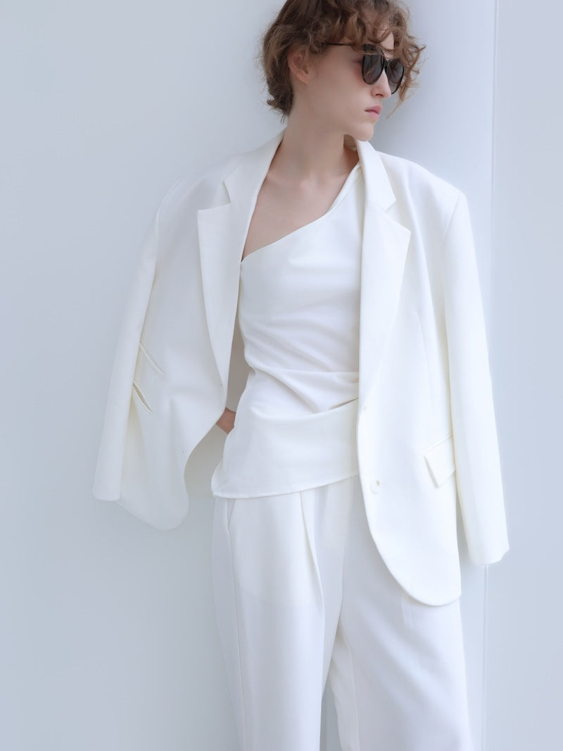 【NOWNS】Lou | Single-breasted tailored jacket