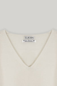 【ELBORN】Rona Wool V-neck Knit Top
