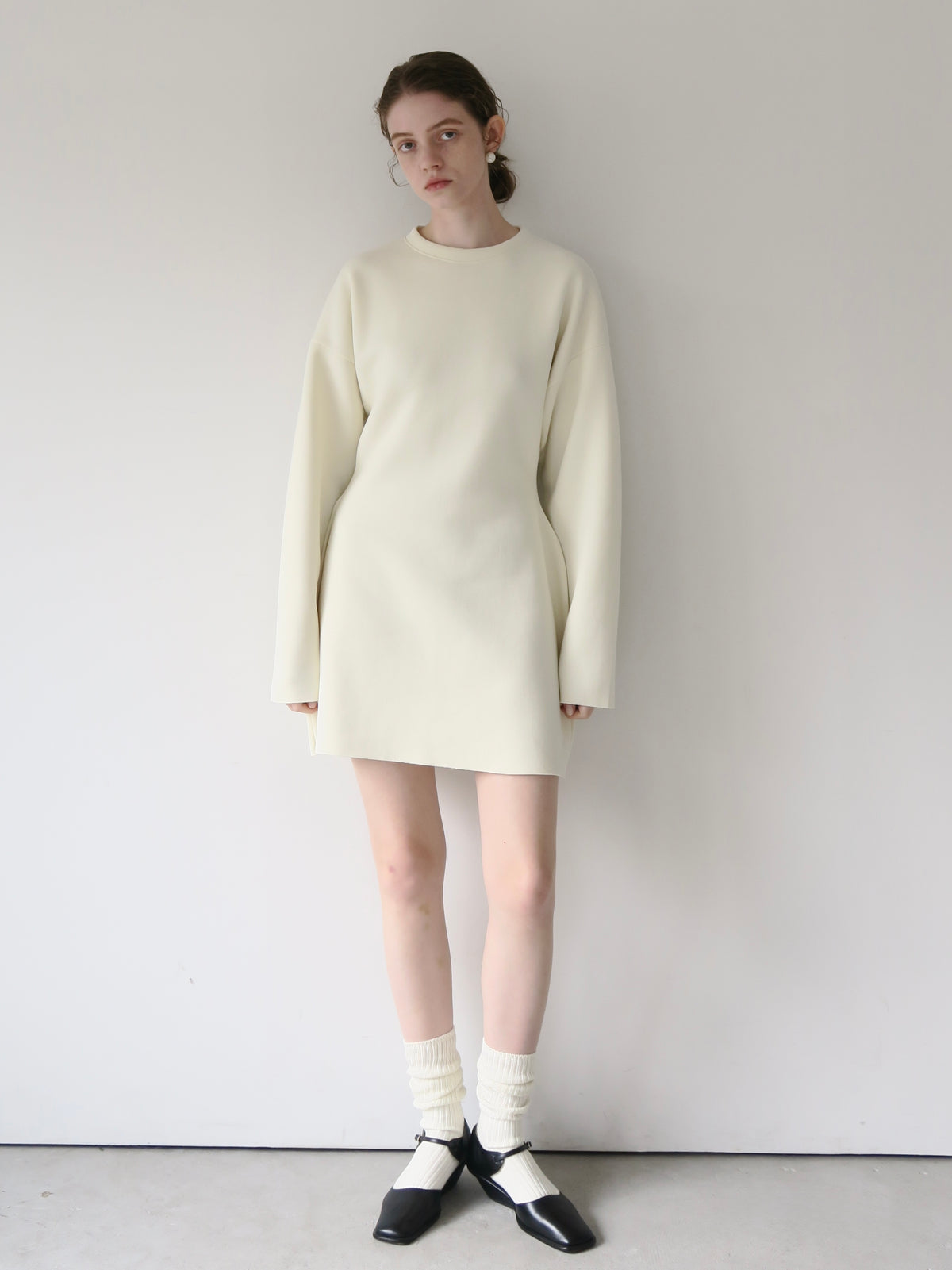 【SAMPLE SALE / miies miim】pullover mini one-piece